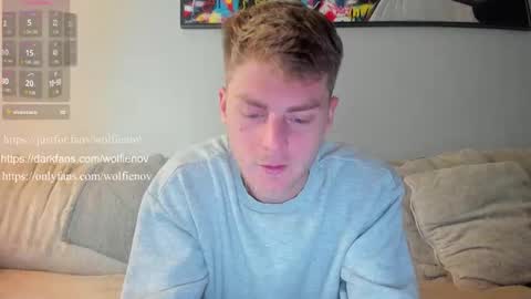 Snapshot of wolfiell chatting on 02.01.25 Wolfienov online show from 02.01.25