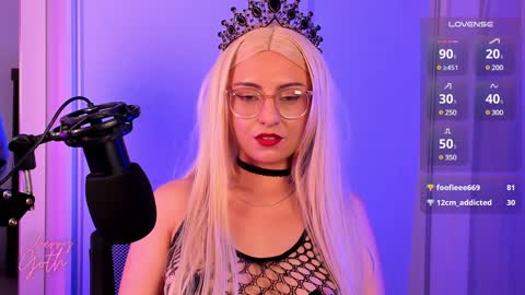 Snapshot of xcherrygoth chatting on 01.07.25 Cherry Goth online show from 01.07.25