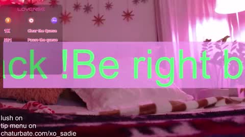 Xo Sadie online show from 12.23.25