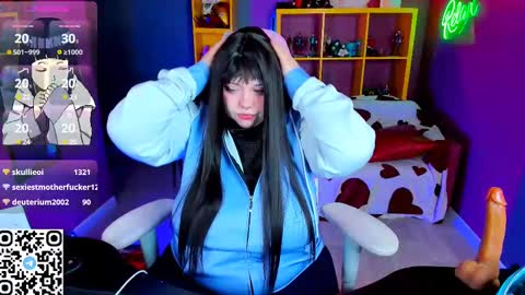 Snapshot of yoki_shizuko chatting on 03.01.25 Yoki online show from 03.01.25