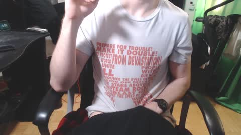 Snapshot of your_secret_johnny chatting on 12.31.24 Ben Dover online show from 12.31.24