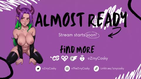 Ziny Cosky online show from 05.03.26