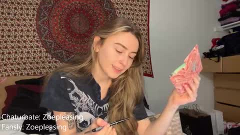 zoepleasing online show from 09.12.25