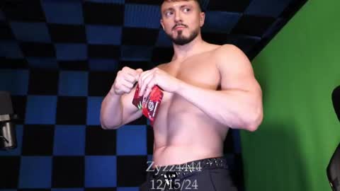 Snapshot of zyzz4444 chatting on 12.16.24 Greek God online show from 12.16.24