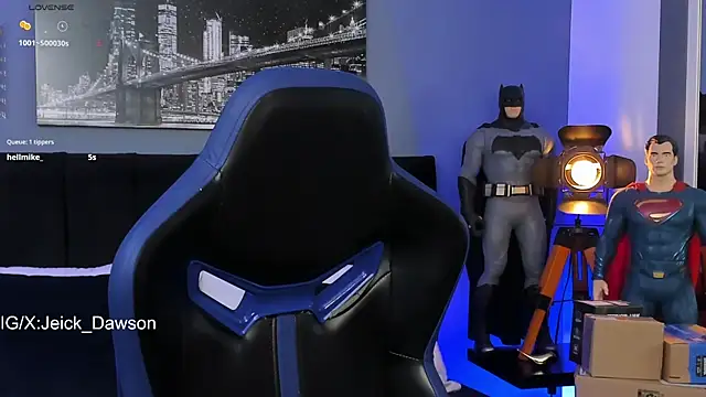 Snapshot of Jeick-Dawson chatting on 11.19.25 Jeick-Dawson online show from 11.19.25