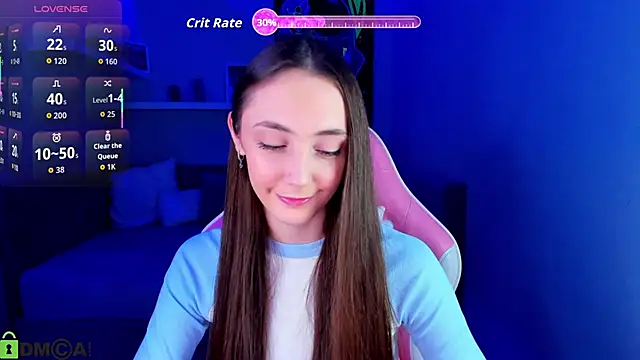 Snapshot of Lexi_Split chatting on 10.07.25 Lexi Split online show from 10.07.25