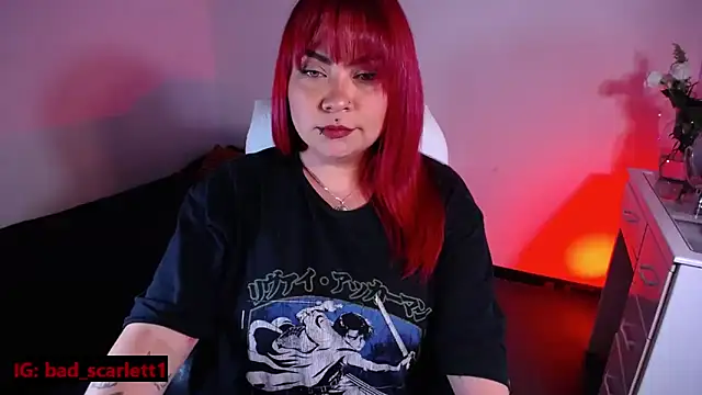 Snapshot of bad_scarlett1 chatting on 12.15.25 bad scarlett1 online show from 12.15.25