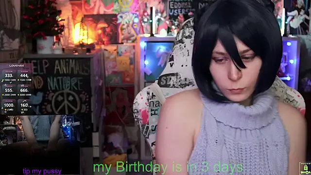 ShiroiFubuki online show from 02.17.25