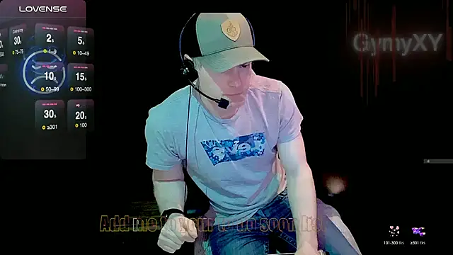 Snapshot of GymyXY chatting on 01.28.25 GymyXY online show from 01.28.25