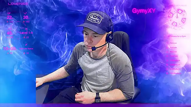 Snapshot of GymyXY chatting on 02.12.25 GymyXY online show from 02.12.25