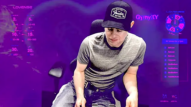 Snapshot of GymyXY chatting on 02.26.25 GymyXY online show from 02.26.25