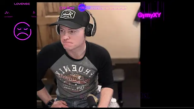 Snapshot of GymyXY chatting on 03.23.25 GymyXY online show from 03.23.25