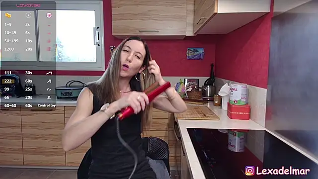 Lexa del mar online show from 04.13.26