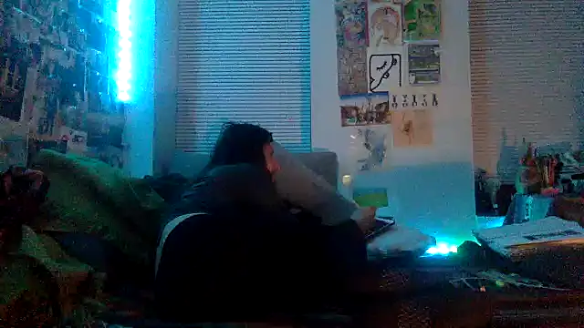 Snapshot of DownstairsSky chatting on 12.24.24 DownstairsSky online show from 12.24.24