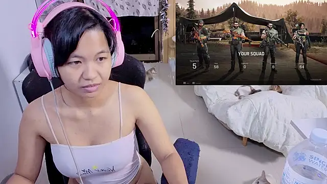 Snapshot of Kana_G chatting on 11.15.25 Kana G online show from 11.15.25