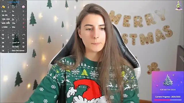 Snapshot of PumpkinCutiePie chatting on 12.19.24 PumpkinCutiePie online show from 12.19.24