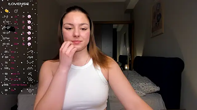 Snapshot of ThreeshaWhite chatting on 03.03.25 ThreeshaWhite online show from 03.03.25