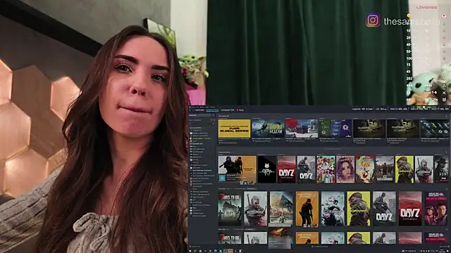 Snapshot of BabyYoda- chatting on 03.08.26 BabyYoda- online show from 03.08.26