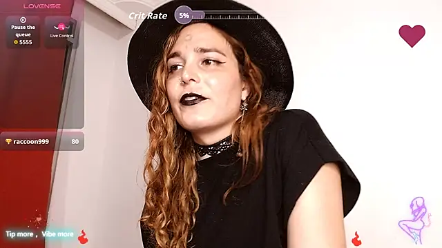 Snapshot of Catnessa chatting on 11.01.25 Catnessa online show from 11.01.25