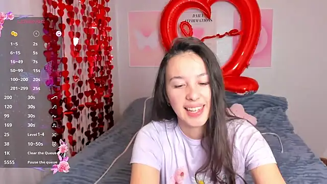 Snapshot of Geisha_Anna chatting on 02.15.25 Geisha Anna online show from 02.15.25