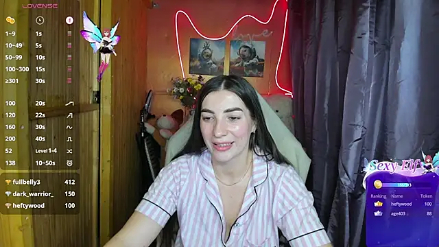 Snapshot of Fiery_Brunette_ chatting on 01.01.25 Fiery Brunette online show from 01.01.25