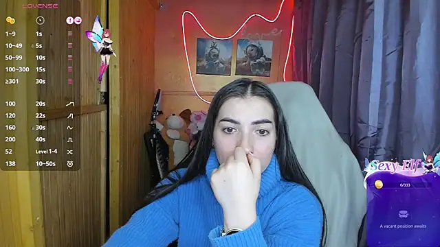 Snapshot of Fiery_Brunette_ chatting on 02.21.25 Fiery Brunette online show from 02.21.25