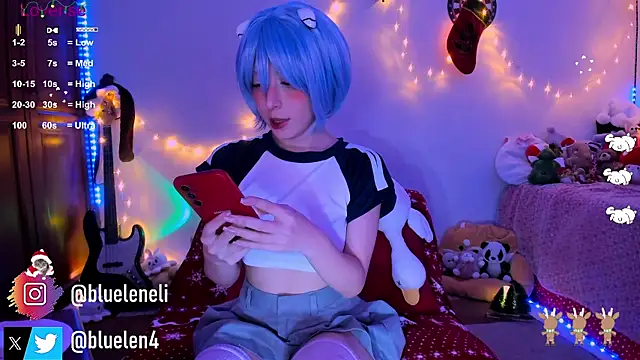 bluelen online show from 12.12.24