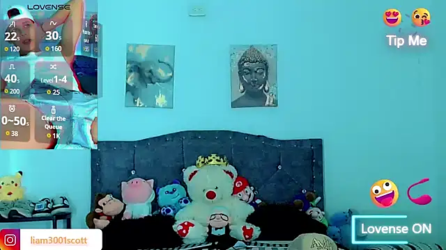 Liamscott  online show from 11.28.25