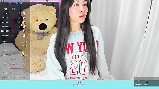 SophiaLiu online show from 01.13.25