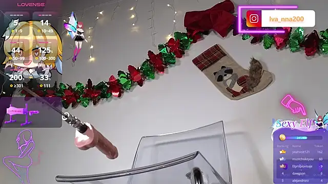 Snapshot of Ivanna_Diamon chatting on 12.19.24 Ivanna Diamon online show from 12.19.24