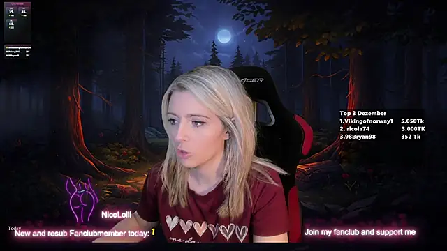 Lisaonthemoon online show from 12.04.24