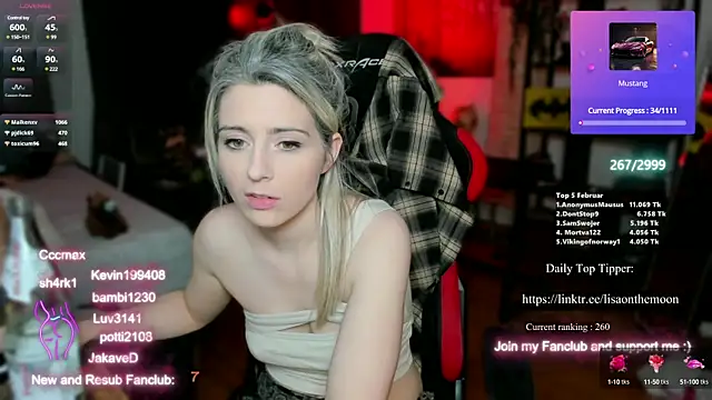 Lisaonthemoon online show from 02.27.25