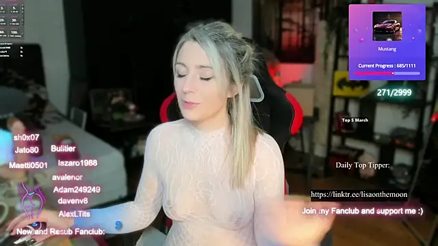 Lisaonthemoon online show from 03.02.25