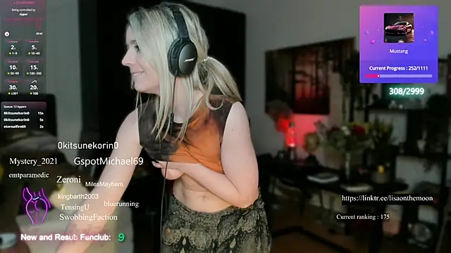 Lisaonthemoon online show from 03.10.25