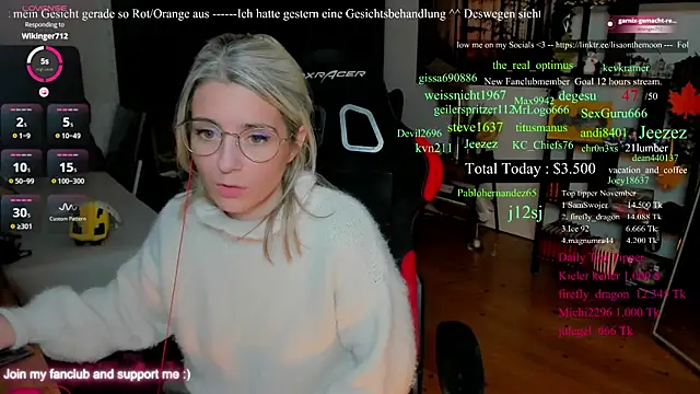 Lisaonthemoon online show from 11.30.25