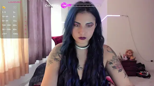 Snapshot of black_wiidow chatting on 10.21.25 black wiidow online show from 10.21.25