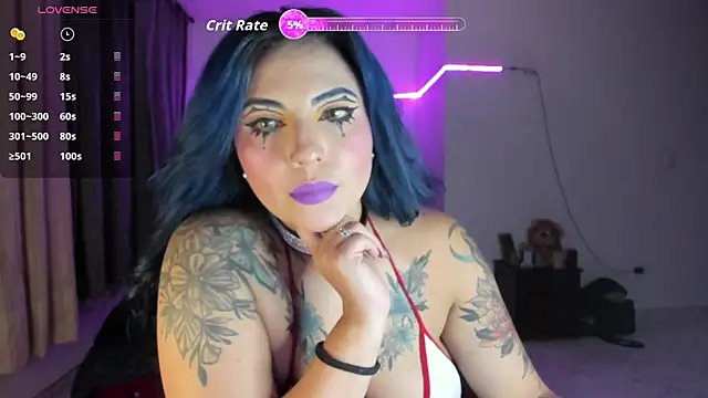 Snapshot of black_wiidow chatting on 10.28.25 black wiidow online show from 10.28.25