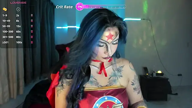 Snapshot of black_wiidow chatting on 11.01.25 black wiidow online show from 11.01.25