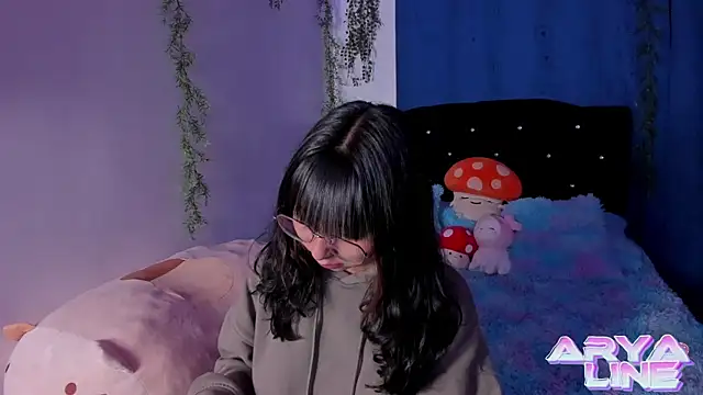 Snapshot of arysUwU chatting on 01.23.25 arysUwU online show from 01.23.25