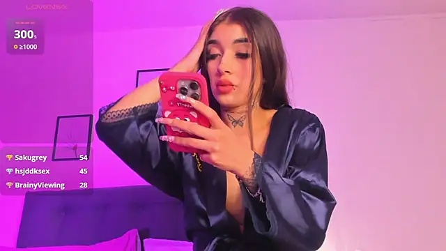 Snapshot of Andrea_flow chatting on 01.26.25 Andrea flow online show from 01.26.25