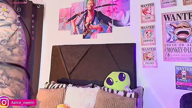 Aliceowenn online show from 02.10.26