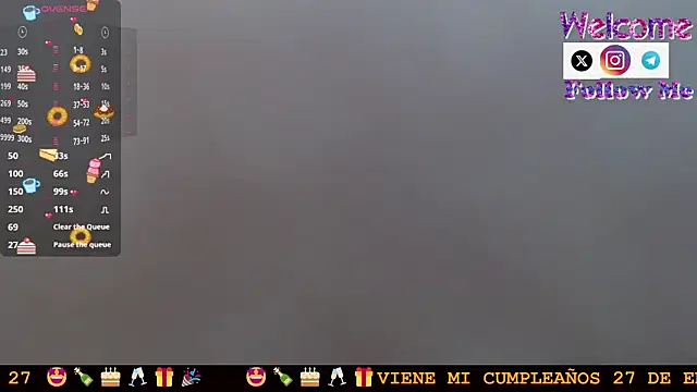 SofiaMadisson online show from 01.25.25