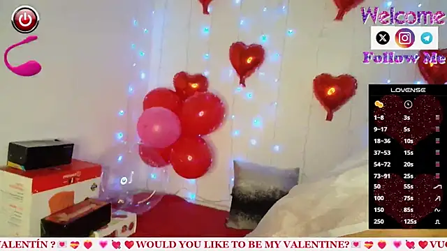 SofiaMadisson online show from 02.14.25