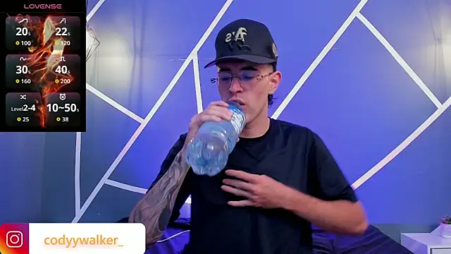 Snapshot of CodyWalkerR chatting on 04.22.26 CodyWalkerR online show from 04.22.26