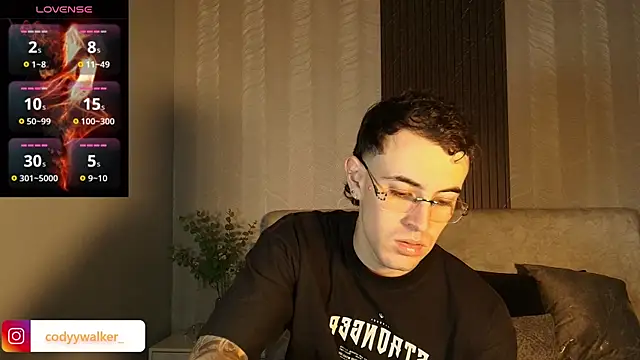 Snapshot of CodyWalkerR chatting on 05.15.26 CodyWalkerR online show from 05.15.26