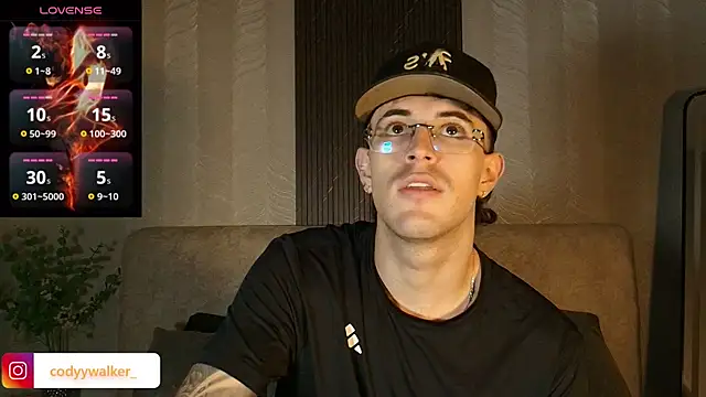 Snapshot of CodyWalkerR chatting on 05.16.26 CodyWalkerR online show from 05.16.26