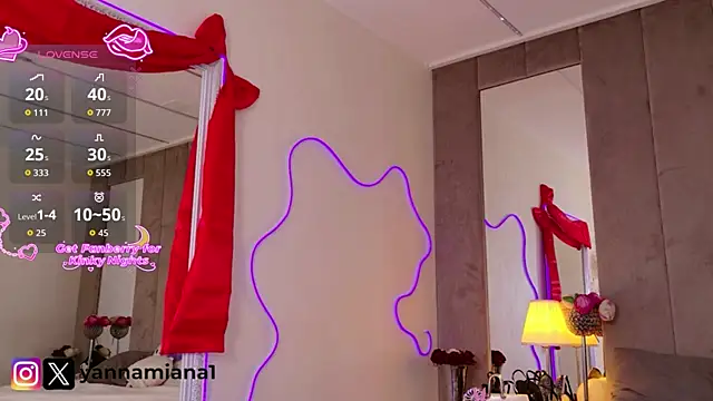 Snapshot of Yanna_miana chatting on 01.07.26 Yanna miana online show from 01.07.26