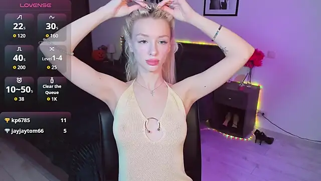 AleksaBlonde online show from 11.15.25