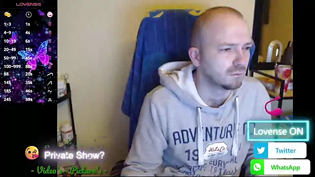 RealManHaveHairy online show from 03.26.26