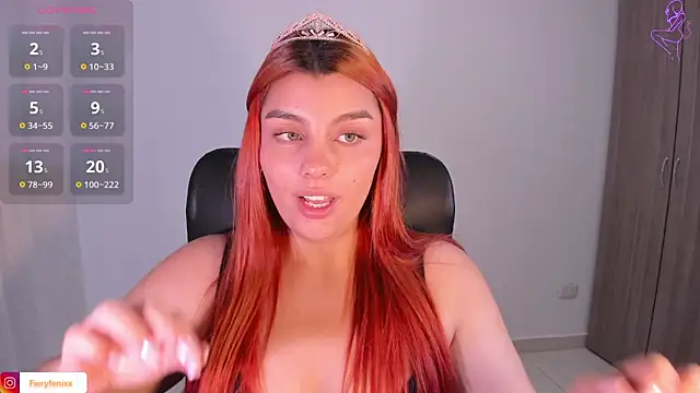 Fieryfenixx online show from 02.02.25